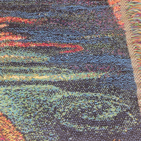 Vintage Harry Potter Tapestry/Throw with Purple and Blue Hues - Picture 6 of 6